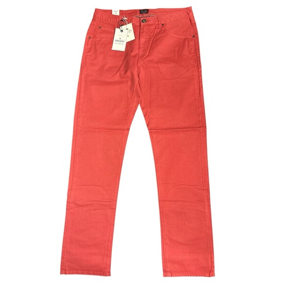 Untuckit Men’s El Circo Chino Pants Straight Pima Cotton Spandex Size 32x32 NWT - Picture 1 of 7
